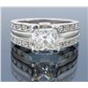 Image 1 : Platinum 1.75ctw Diamond Ring