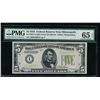 Image 1 : 1934 $5 Minneapolis Federal Reserve Note PMG 65EPQ