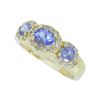 Image 3 : 14KT Yellow Gold Tanzanite and Diamond Ring