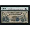 Image 1 : 1882 $20 Hornell National Bank Note PMG 20