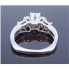 Image 4 : 14K White Gold 1.07ctw Diamond Ring