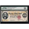 Image 1 : 1922 $100 Gold Certificate PMG 30