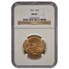 Image 1 : 1911 $10 Liberty Head Eagle Gold Coin NGC MS62