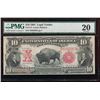 Image 1 : 1901 $1 Bison Legal Tender Note PMG 20