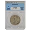 Image 1 : 1921-D Walking Liberty Half Dollar Coin ANACS VF30
