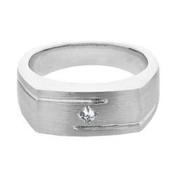 14KT White Gold Diamond Ring