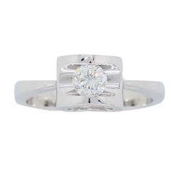 18KT White Gold 0.25ct Diamond Ring