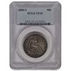 1858-S Seated Liberty Half Dollar Coin PCGS VF35