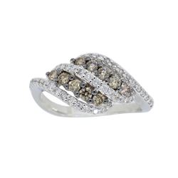 14KT White Gold 0.60ctw Diamond Ring