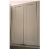 Image 11 : Approx. 11 White Upper Cabinets w/ Melamine Shelving 40" H & 30" H (Width Measurements Listed)