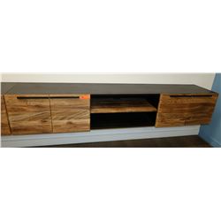 Floating Wall Mount Counter/Cabinet Section 6'8 1/2 Overall L, 16.5 Depth, 14" H