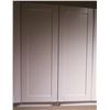 Image 19 : 9 White Upper Cabinets 40" Height (36, 36, 30, 30, 30, 30, 30, 36, 36 Width), Melamine Wrap Shelving