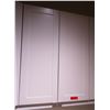 Image 21 : 9 White Upper Cabinets 40" Height (36, 36, 30, 30, 30, 30, 30, 36, 36 Width), Melamine Wrap Shelving
