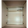 Image 28 : 9 White Upper Cabinets 40" Height (36, 36, 30, 30, 30, 30, 30, 36, 36 Width), Melamine Wrap Shelving