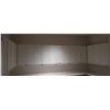 Image 2 : 9 White Upper Cabinets 40" Height (36, 36, 30, 30, 30, 30, 30, 36, 36 Width), Melamine Wrap Shelving