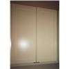 Image 9 : 9 White Upper Cabinets 40" Height (36, 36, 30, 30, 30, 30, 30, 36, 36 Width), Melamine Wrap Shelving