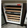 Image 2 : Sub-Zero 424G/0 Under counter Wine Refrigerator  Retail $3245