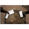 Image 10 : ENO Low Back Bar Stools w/Blue Leather (purchased for $4537 each stool)