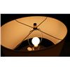 Image 2 : Lamont 27” Driftwood Style Composite Lamp, Oval Shade 15” Dia.