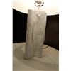 Image 3 : Lamont 27” Driftwood Style Composite Lamp, Oval Shade 15” Dia.
