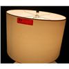 Image 2 : Lamont 27” Driftwood Style Composite Lamp, Oval Shade 15” Dia.
