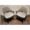 Image 1 : Pair of Knoll Saarinen Executive Arm Chairs, Back Ht 31.5”, $1500 Retail Each