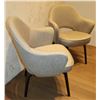 Image 4 : Pair of Knoll Saarinen Executive Arm Chairs, Back Ht 31.5”, $1500 Retail Each