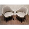 Image 1 : Pair of Knoll Saarinen Executive Arm Chairs, Back Ht 31.5”, $1500 Retail Each