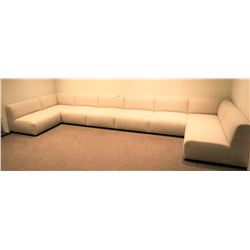 8-Piece Modular Sofa Ensemble (each: 39" depth, 39” width, 32” ht)