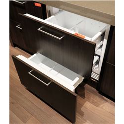 Sub-Zero 2-Drawer Refrigerated Coolers (Cabinet Width 30"), Model ID-27R Retail $4240