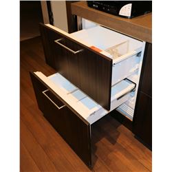 Sub-Zero 2-Drawer Refrigerated Coolers (Cabinet Width 30"), Model ID-27R Retail $4240