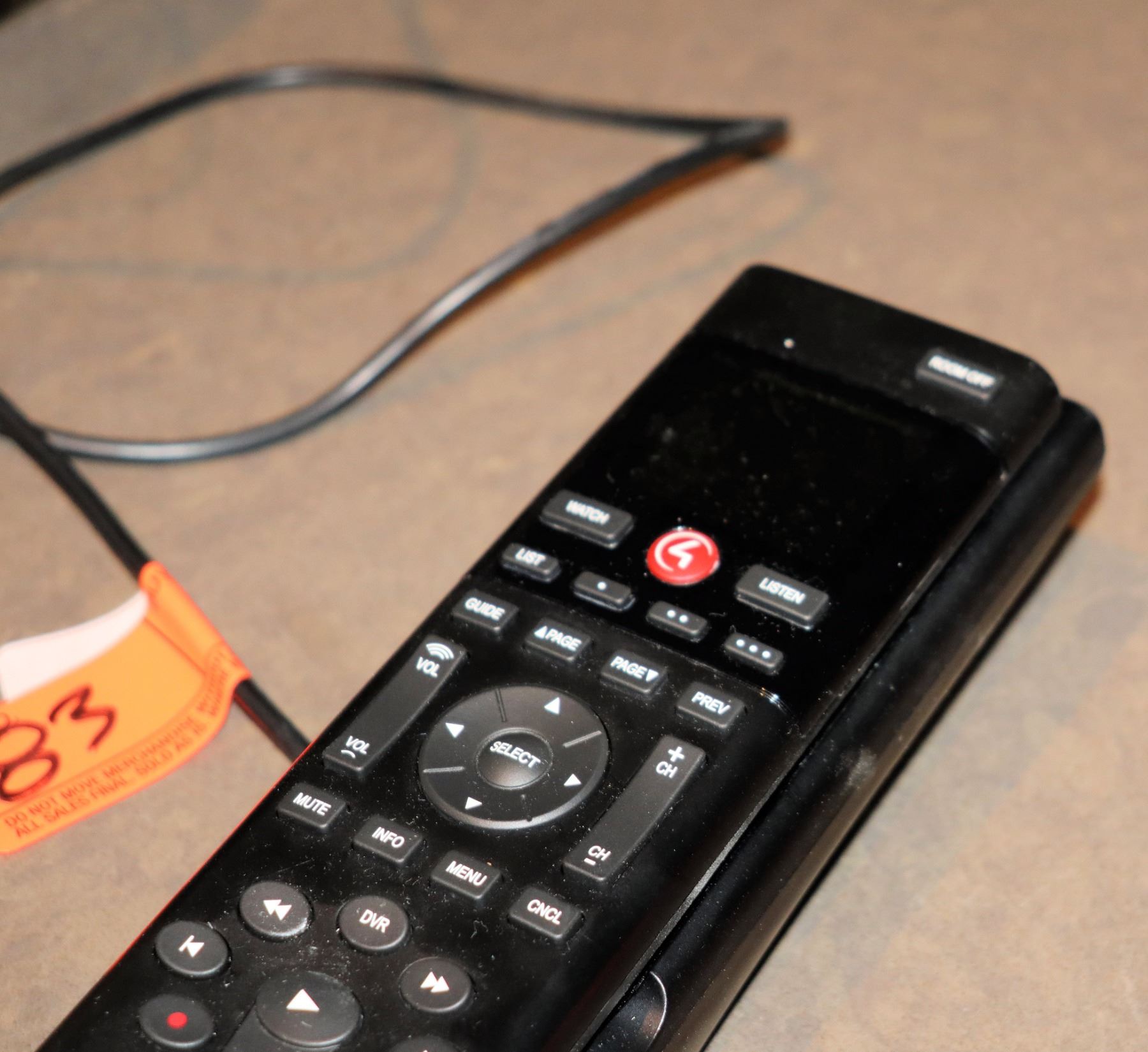 Control System Remote, Model C4-SRR5 - Oahu Auctions