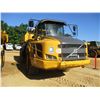 Image 2 : 2012 VOLVO A25F ARTICULATED DUMP, VIN/SN:80076 - CAB, A/C, 23.5R25 TIRES, METER READING 6,612 HOURS,