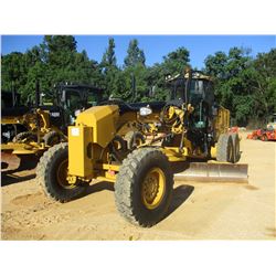 2012 CAT 140M2 MOTOR GRADER, VIN/SN:M9D00796 - 14' MOLDBOARD, PUSH BLOCK, RIPPER, REAR CAMERA, CAB,