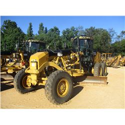 2011 CAT 12M VHP MOTOR GRADER, VIN/SN:B9R00175 - 14' MOLDBOARD, SCARIFIER, CAB, A/C, 14.00R24 TIRES,