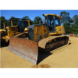 2013 JOHN DEERE 750K LGP CRAWLER TRACTOR, VIN/SN:238948 - 6 WAY BLADE, RIPPER VALVE, CAB, A/C, METER