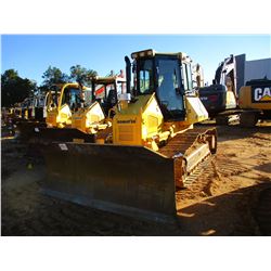 2013 KOMATSU D51EX-22 CRAWLER TRACTOR, VIN/SN:B12776 - 6 WAY BLADE, CAB, A/C, METER READING 4,286 HO