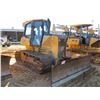 Image 2 : 2013 JOHN DEERE 650K LGP CRAWLER TRACTOR, VIN/SN:238018 - 6 WAY BLADE, CAB, A/C, METER READING 3,227