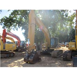 CAT 322L HYDRAULIC EXCAVATOR, VIN/SN:9RL01032 - 11' STICK, 48" BUCKET, CAB, A/C, METER READING 11,99