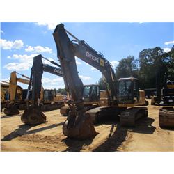 2012 JOHN DEERE 200D LC HYDRAULIC EXCAVATOR, VIN/SN:513854 - 9' 6" STICK, 42" BUCKET, AUX HYD, CAB,