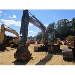 2012 JOHN DEERE 200D LC HYDRAULIC EXCAVATOR, VIN/SN:513859 - 10' STICK, 42" BUCKET, HYD THUMB, CAB,