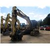 Image 1 : 2010 KOMATSU PC200LC-8 HYDRAULIC EXCAVATOR, VIN/SN:A89419 - 9'6" STICK, 36" MULCHING HEAD, SHINN POW