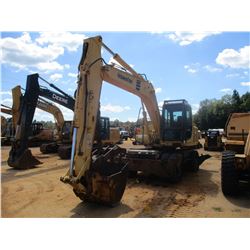 KOMATSU PW170ES-6K WHEELED EXCAVATOR, VIN/SN:K32085 - 8'-6" STICK, 42" BUCKET, COUPLER, THUMB, AUX H