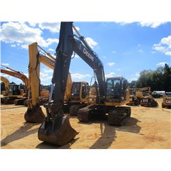 2014 JOHN DEERE 160G LC EXCAVATOR, VIN/SN:055757 - 10' STICK, 36" BUCKET, AUX HYD, CAB, A/C, METER R