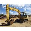Image 1 : 2009 KOMATSU PC160LC-7 HYDRAULIC EXCAVATOR, VIN/SN:K45374 - 8'6" STICK, 42" BUCKET, THUMB, CAB, A/C,