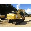 Image 4 : 2009 KOMATSU PC160LC-7 HYDRAULIC EXCAVATOR, VIN/SN:K45374 - 8'6" STICK, 42" BUCKET, THUMB, CAB, A/C,