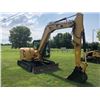Image 2 : 2015 CAT 308E2 EXCAVATOR, VIN/SN:FJX02770 - 7' STICK, 24" BUCKET, AUX HYD, BLADE, RUBBER TRACKS, MET