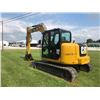 Image 3 : 2015 CAT 308E2 EXCAVATOR, VIN/SN:FJX02770 - 7' STICK, 24" BUCKET, AUX HYD, BLADE, RUBBER TRACKS, MET