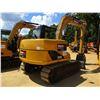 Image 4 : 2013 CAT 307D HYDRAULIC EXCAVATOR, VIN/SN:DSG03411 - 7' STICK, 24" BUCKET, AUX HYD, BLADE, RUBBER IN