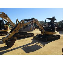 2017 CAT 305.5E2 CR EXCAVATOR, VIN/SN:CR503434 - 6' STICK, 22" BUCKET, AUX HYD, BLADE, RUBBER TRACKS